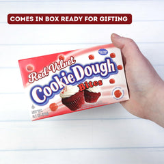Sweetzo cookie dough center reveal shows creamy texture.