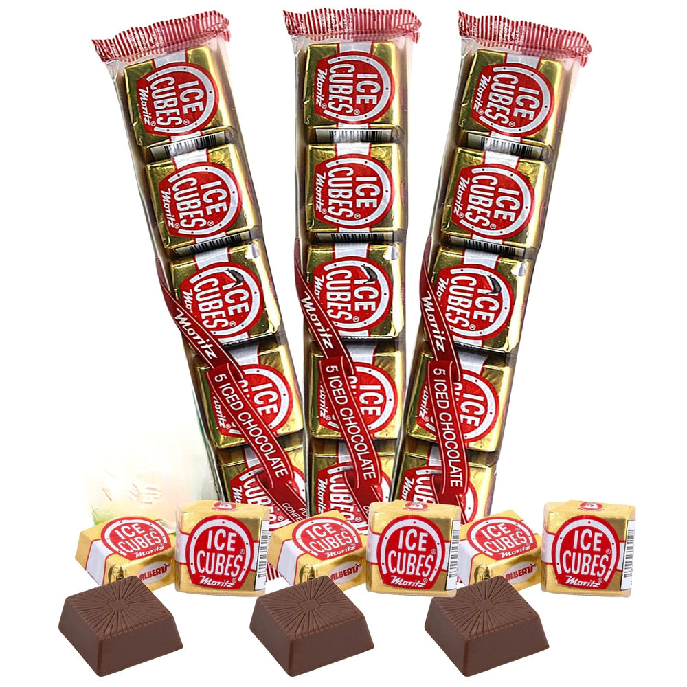 Sweetzo ice cube milk chocolate square, ideal for holiday gifting and sharing.