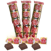 Sweetzo ice cube milk chocolate square, ideal for holiday gifting and sharing.
