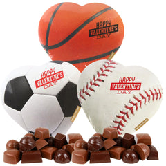 Sweetzo sports hearts basketball box, playful teen gift
