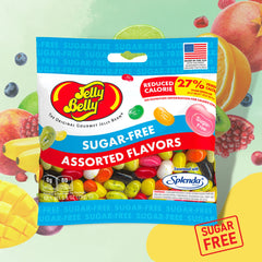 Chewy Sweetzo jelly beans texture closeup showing glossy surface
