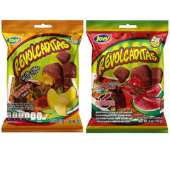 Sweetzo chili powder coated candies in packaging, perfect for sharing at parties.