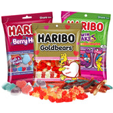 Sweetzo Valentine Goldbears gummies in bright packaging, ideal for gifting and sharing.
