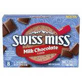 Swiss Miss 8-pack envelopes ready for quick cocoa moments.