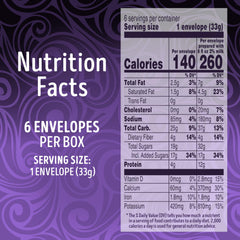 Swiss Miss chocolate bits in mix, rich texture enhances each cup.