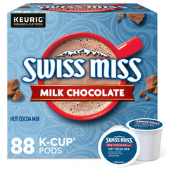 Swiss Miss milk chocolate cocoa pod for quick, comforting single serving.