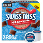 Swiss Miss Milk Chocolate Hot Cocoa K-Cup pod ready for a cozy mug
