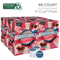 Swiss Miss Keurig pod ready for a quick, comforting peppermint chocolate cup.