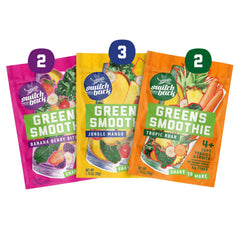 Switchback Whole Food Greens Pour: grab-and-go smoothie for any location