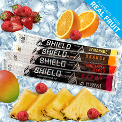 SWORD PERFORMANCE SHIELD pineapple mango freeze pop blends tropical flavor with hydration.