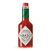 TABASCO Original Red bottle front view, ideal for spicing breakfast dishes