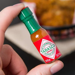 TABASCO Original Red Pepper Sauce travel-pack ready for on-the-go flavor.