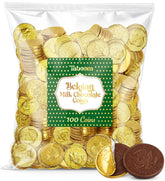 Taboom Belgian Milk Chocolate Gold Coins in shiny foil for elegant dessert table display