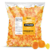 Taboom bulk butterscotch discs in a 2lb bag for easy party sharing