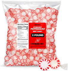 Taboom Starlight Peppermints bulk pack in a party candy bowl