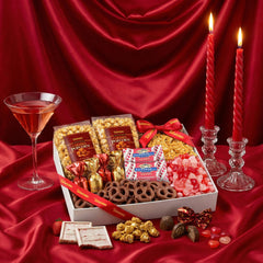 Taboom strawberry chocolate bark squares emphasize vibrant flavor for dessert tables.