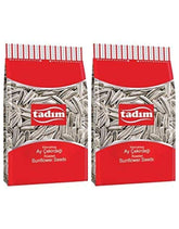 Tadım sunflower seeds roasted in a 12 oz twin-pack for on-the-go snacking