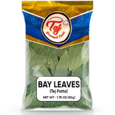TAJ Gourmet Bay Leaves large whole leaves in pack for richer soups