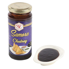TAJ Gourmet Samosa Chutney plate-tasting invites pairing with appetizers