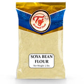 TAJ Gourmet Soya Bean Flour 2lb pack—baking and cooking ready for use