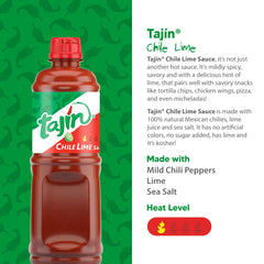 Tajin Chile Lime Sauce on wings delivers zesty flavor.