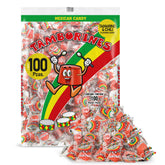 Tamborines Enchilados tamarind chili candy wrapped for easy sharing at gatherings.