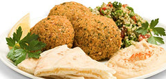 Tarazi Falafel Mix chickpea-fava blend delivers balanced flavor.