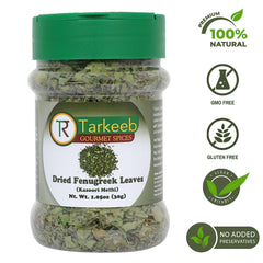Tarkeeb Kasoori Methi leaves in curry for depth and aroma.