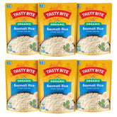 TASTY BITE Organic Basmati Rice pouch for quick meals