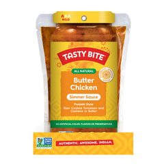 Tomatoes and cashews close-up from Tasty Bite ingredients — natural, no artificial additives
