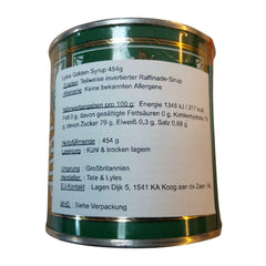 Lyle's Golden Syrup tin side view ideal for pantry storage.