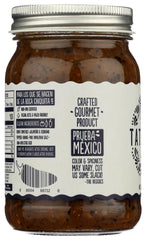 Tatemada Salsa Molcajete ingredients close-up conveying fresh components for bold taste.