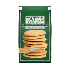 Tate's Bake Shop Snickerdoodle cookies 7 oz bag close-up showing crisp texture