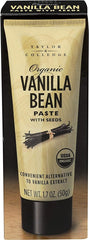 Taylor & Colledge vanilla paste with seeds visible, for rich flavor and authentic specks.
