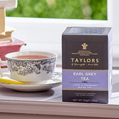 Taylors of Harrogate Earl Grey delivers bergamot aroma for a balanced cup