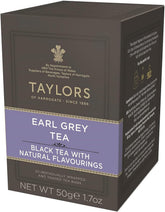 Taylors of Harrogate Earl Grey tea bags offer a fragrant morning brew