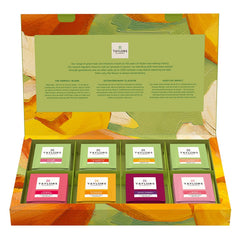 Taylors of Harrogate assorted green and herbal tea sampler box, ideal for gifting.