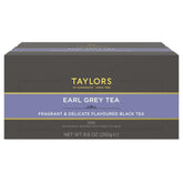 Taylors of Harrogate Earl Grey tea bags pack of 100 for convenient brewing.