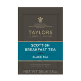 Taylors of Harrogate Scottish Breakfast tea bags for a bold morning cup