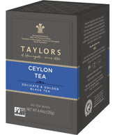 Taylors of Harrogate Pure Ceylon tea bags offer a bright, citrusy aroma.