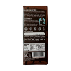 Taza Chocolate Cacao Crunch Amaze Bar with gritty texture and crunchy nibs