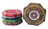 Taza Chocolate Mexicano disc guajillo chili, bold spice for icy hot chocolate.