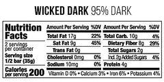 Taza Chocolate Wicked Dark Amaze Bar 95% packaging shows premium gift-ready design