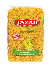 TAZAH Vermicelli Pasta packaging and pantry-ready container