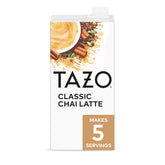 TAZO Classic Chai Concentrate bottle front showing bold spices for home lattes