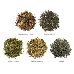 Tea Forte Single Steeps Lemon Sorbetti pouch brings bright citrus flavor to moments