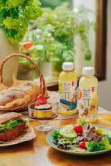 Tea PI Peach Oolong ice tea glass presents cool, ready-to-drink refreshment.