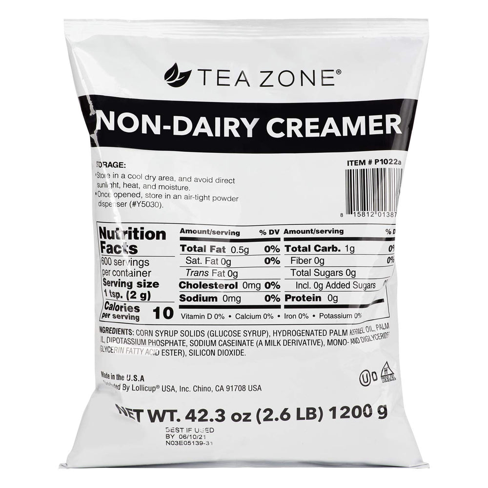 Tea Zone non-dairy creamer powder bag for smooth milk tea and smoothie bases
