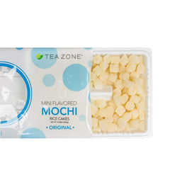 Tea Zone Original Mini Mocha bites close-up showing chewy texture ready to enjoy