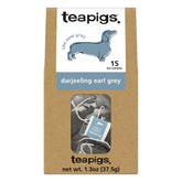 Teapigs Darjeeling Earl Grey tea temples brewing a rich bergamot-infused cup.